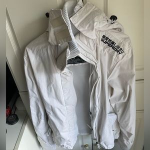 White Small SuperDry Jacket